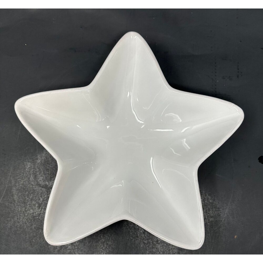 3 PIER 1 STAR SHAPED NESTING SERVING BOWLS Red White Blue Patriotic July 4th HTF - Picture 3 of 15
